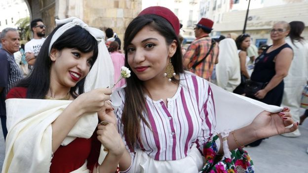 من احتفالات العيد الوطني للمرأة في تونس