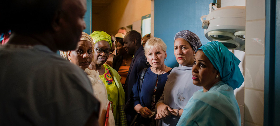 ائبة الأمين العام، ووزيرة خارجية السويد، والمبعوثة الخاصة للاتحاد الأفريقي المعنية بالنساء والسلم والأمن/ أخبار الأمم المتحدة