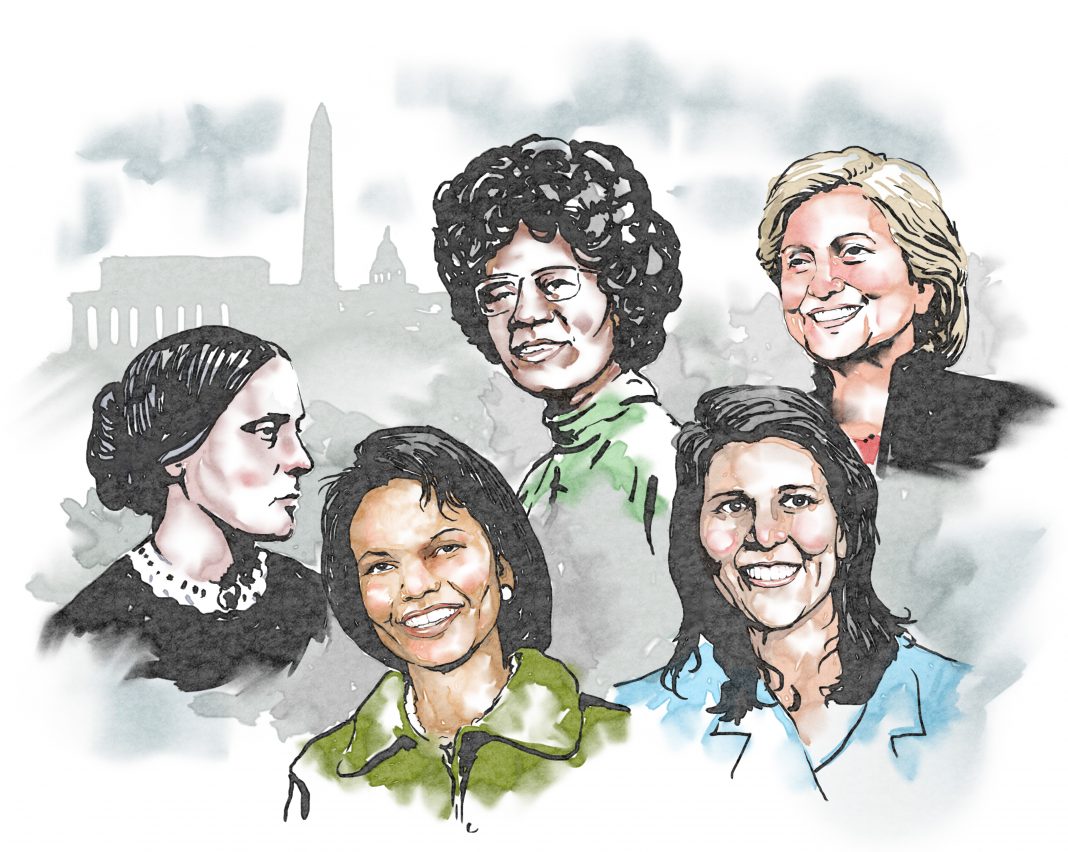 المرأة الأميركية في الحياة السياسية