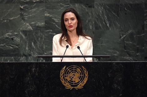 أنجلينا جولي في الأمم المتحدة