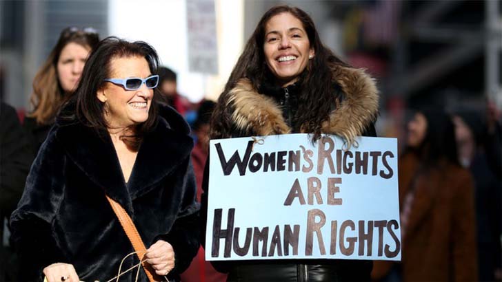 حقوق المرأة هي حقوق الانسان