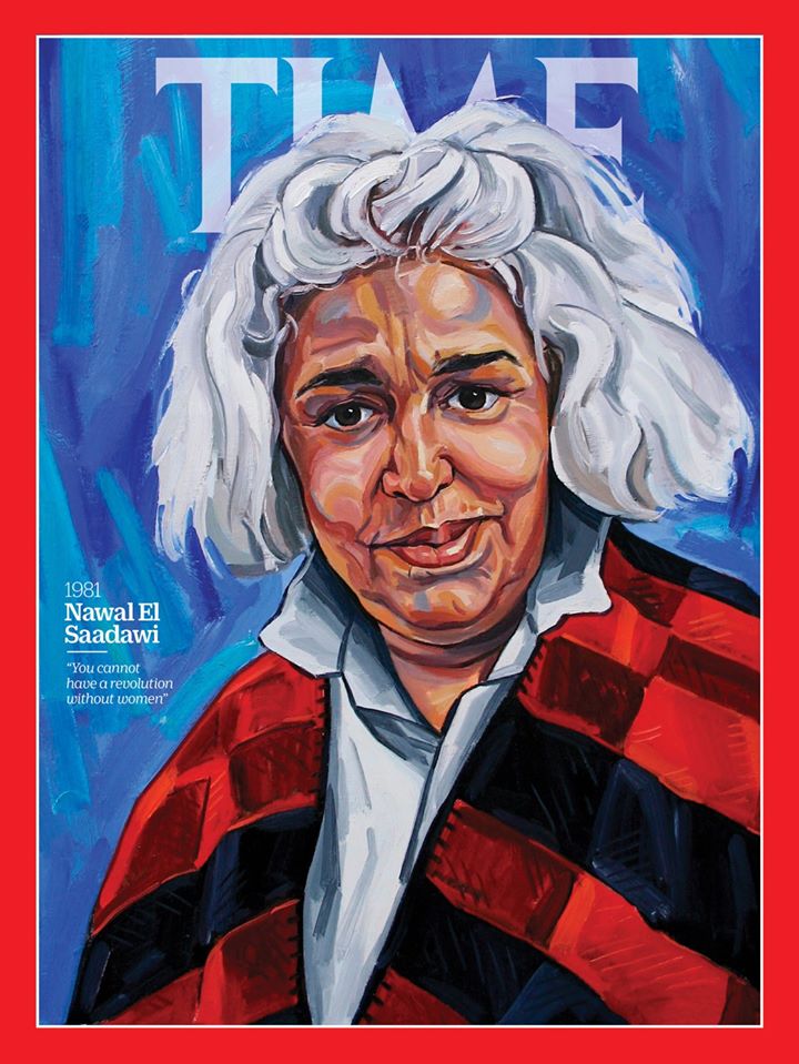 غلاف مجلة التايم عام 1981/ د. نوال السعداوي؛ شخصية العام النسائية