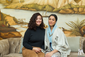 Hajer Sharief and Aisha Altubuly, members of Together We Build It. Photo: TWBI
