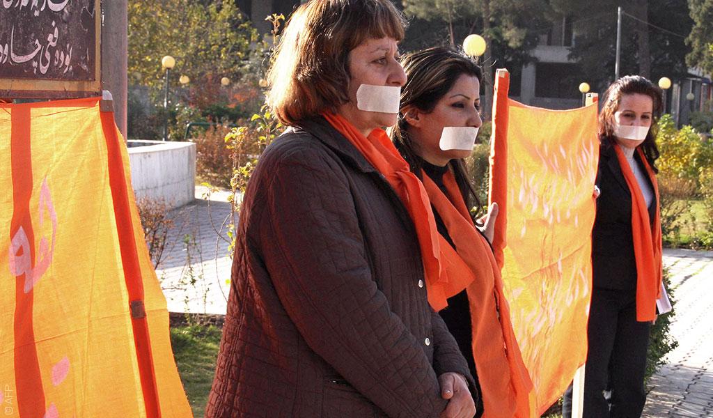 اعتصام نسوي لمناهضة العنف ضد المرأة