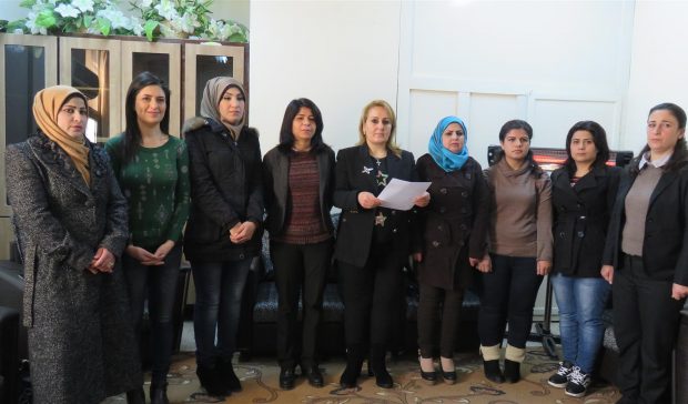 أصدرت مجموعة من النساء السوريات المستقلات بياناً