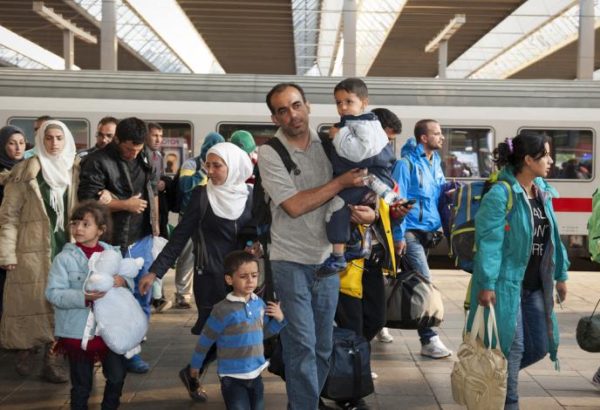 وصول دفعة من اللاجئين السوريين إلى ألمانيا/ أرشيف