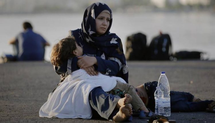 لاجئة سورية - موقع السيدة