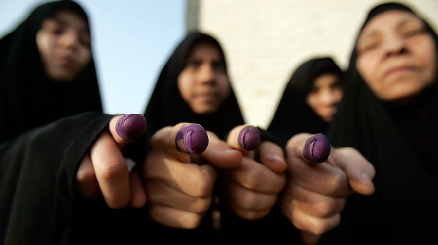 المرأة والانتخابات في العراق