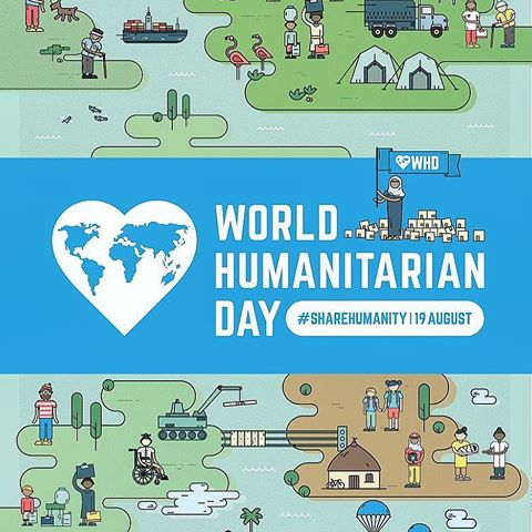 اليوم العالمي للعمل الإنساني 2018