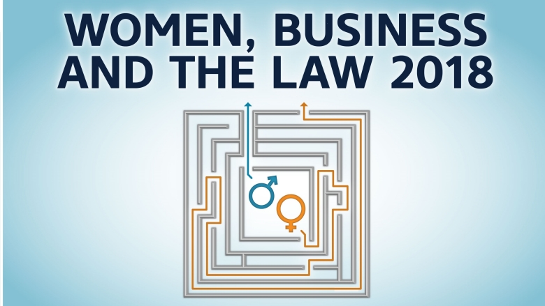 المرأة والأعمال التجارية والقانون 2018
