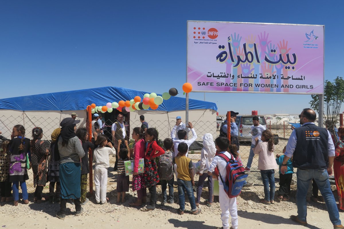 مركز"بيت المرأة" للمساحات الآمنة للنساء والفتيات في مخيم الهول