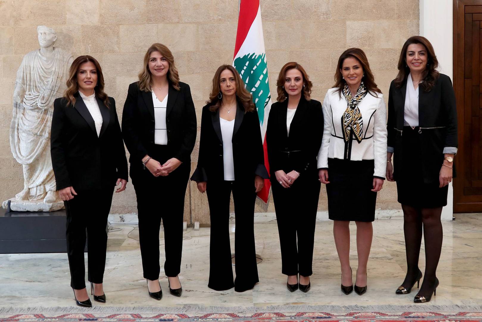 ست وزيرات في الحكومة اللبنانية الجديدة