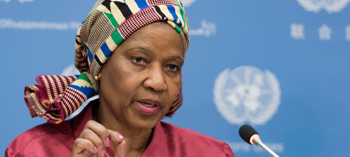 بومزيلي ملامبو - نوكا، المديرة التنفيذية لهيئة الأمم المتحدة للمرأة